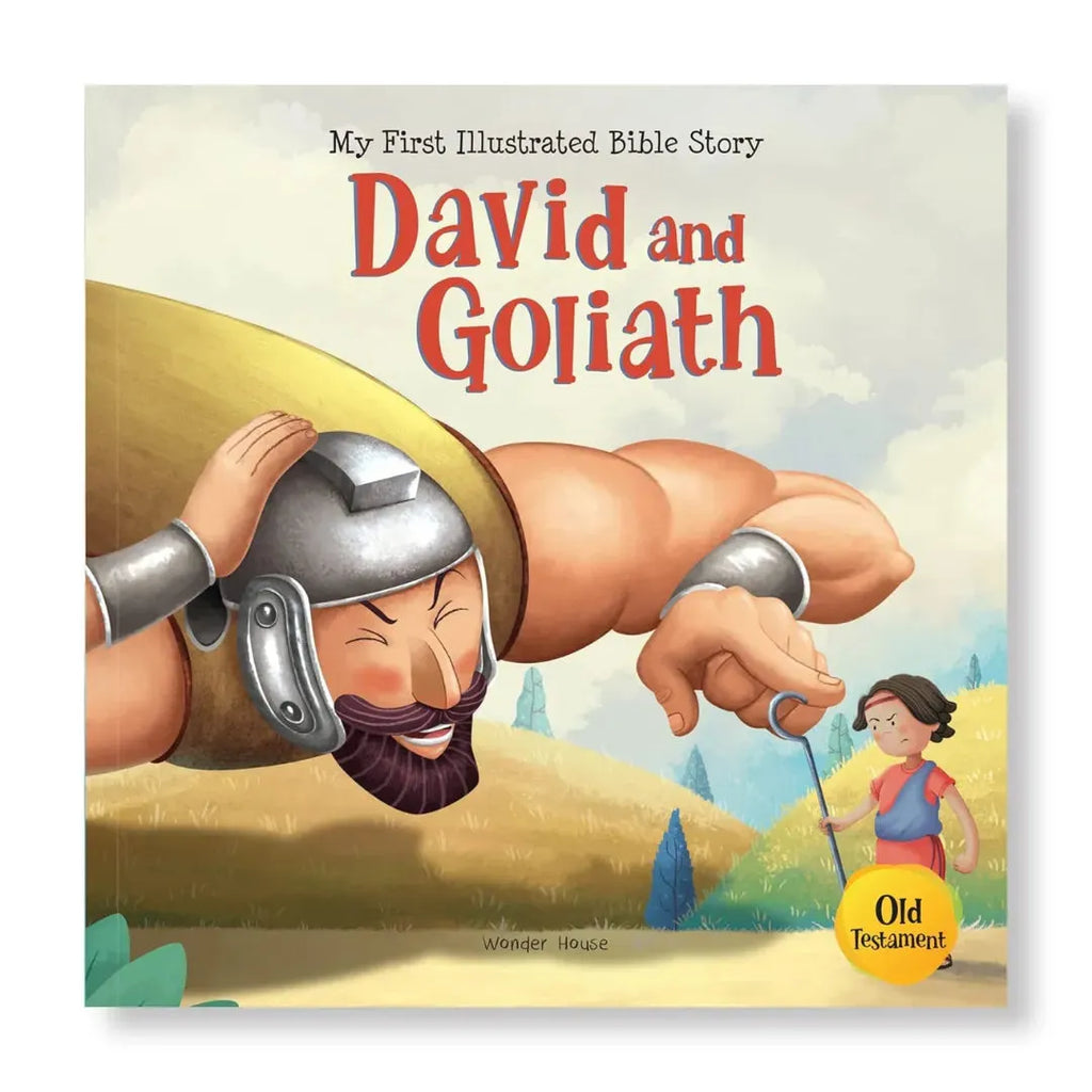 Wonder House My First Illustrated Bible Story: David and Goliath - Naivri