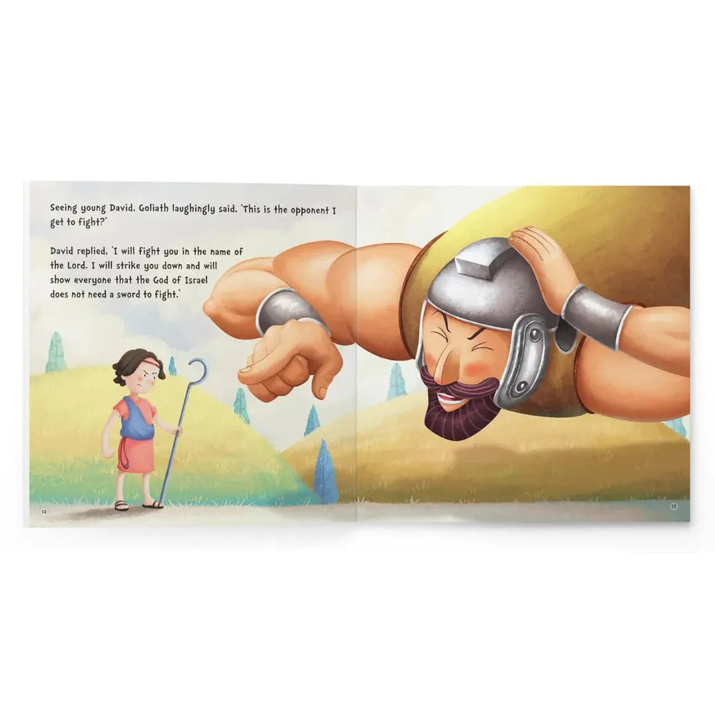 Wonder House My First Illustrated Bible Story: David and Goliath - Naivri