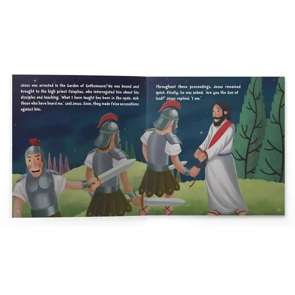 Wonder House My First Illustrated Bible Story: Jesus Arrested and Tried - Naivri