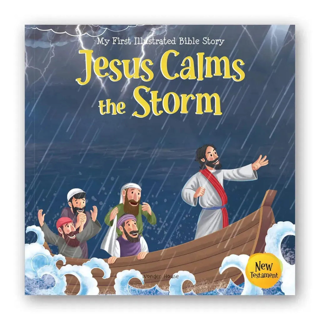 Wonder House My First Illustrated Bible Story: Jesus Calms the Storm - Naivri