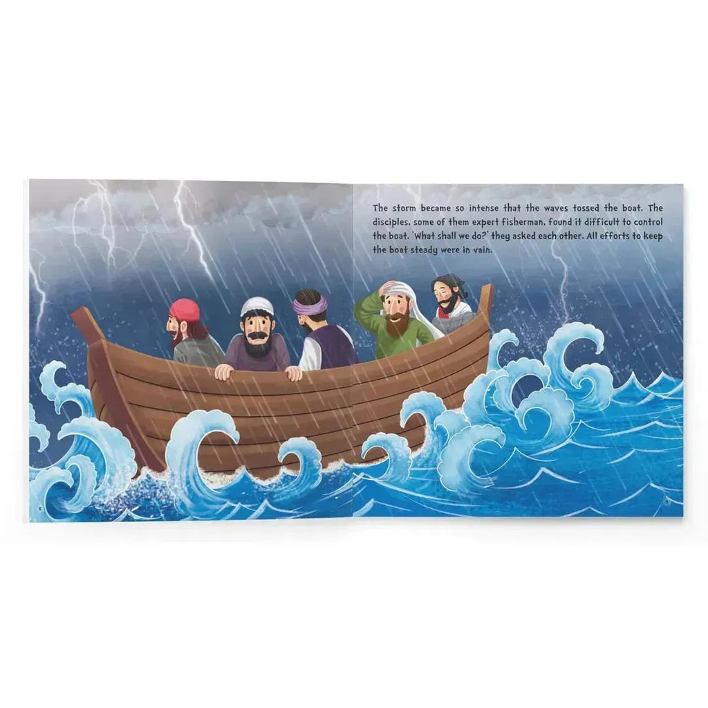 Wonder House My First Illustrated Bible Story: Jesus Calms the Storm - Naivri