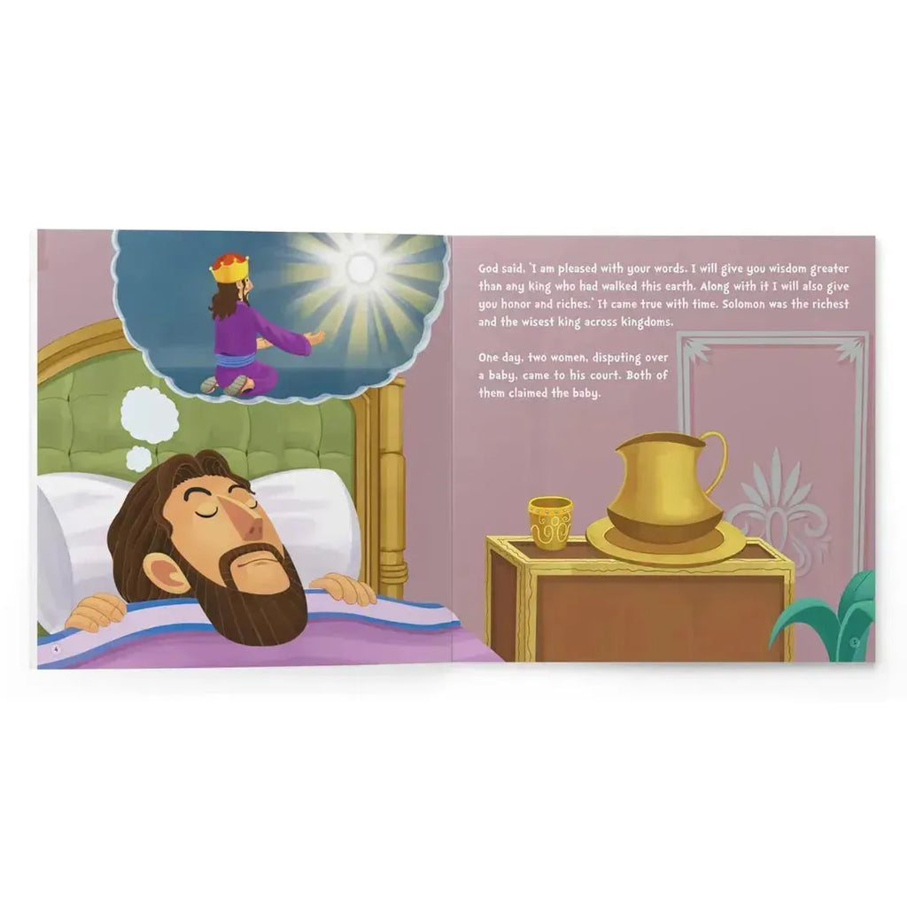 Wonder House My First Illustrated Bible Story: King Solomon - Naivri