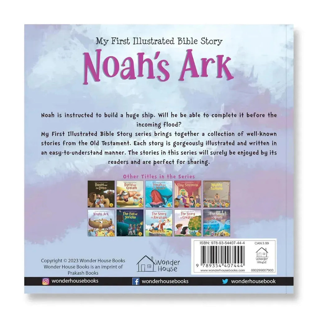 Wonder House My First Illustrated Bible Story: Noah’s Ark - Naivri