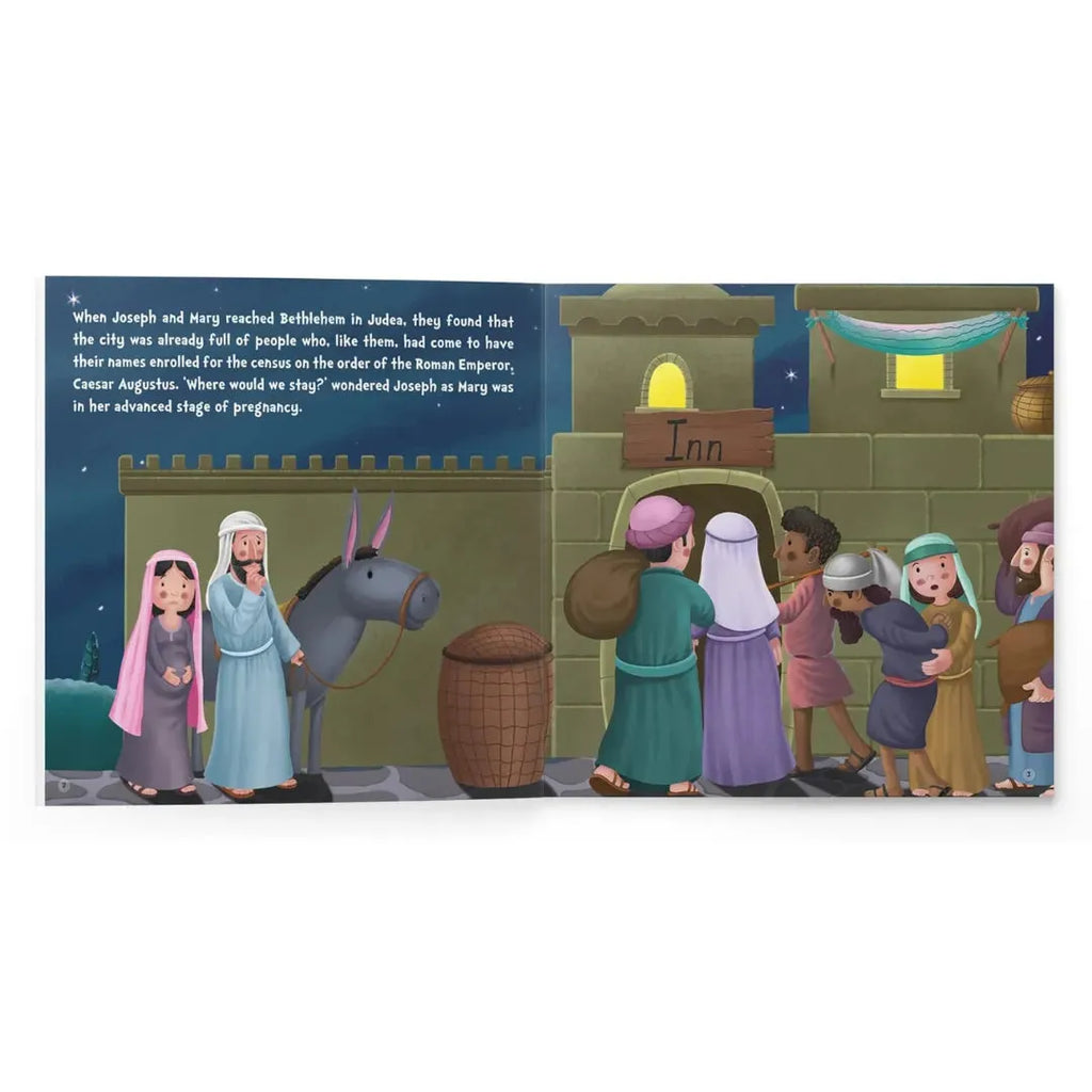 Wonder House My First Illustrated Bible Story: The Birth of Christ - Naivri