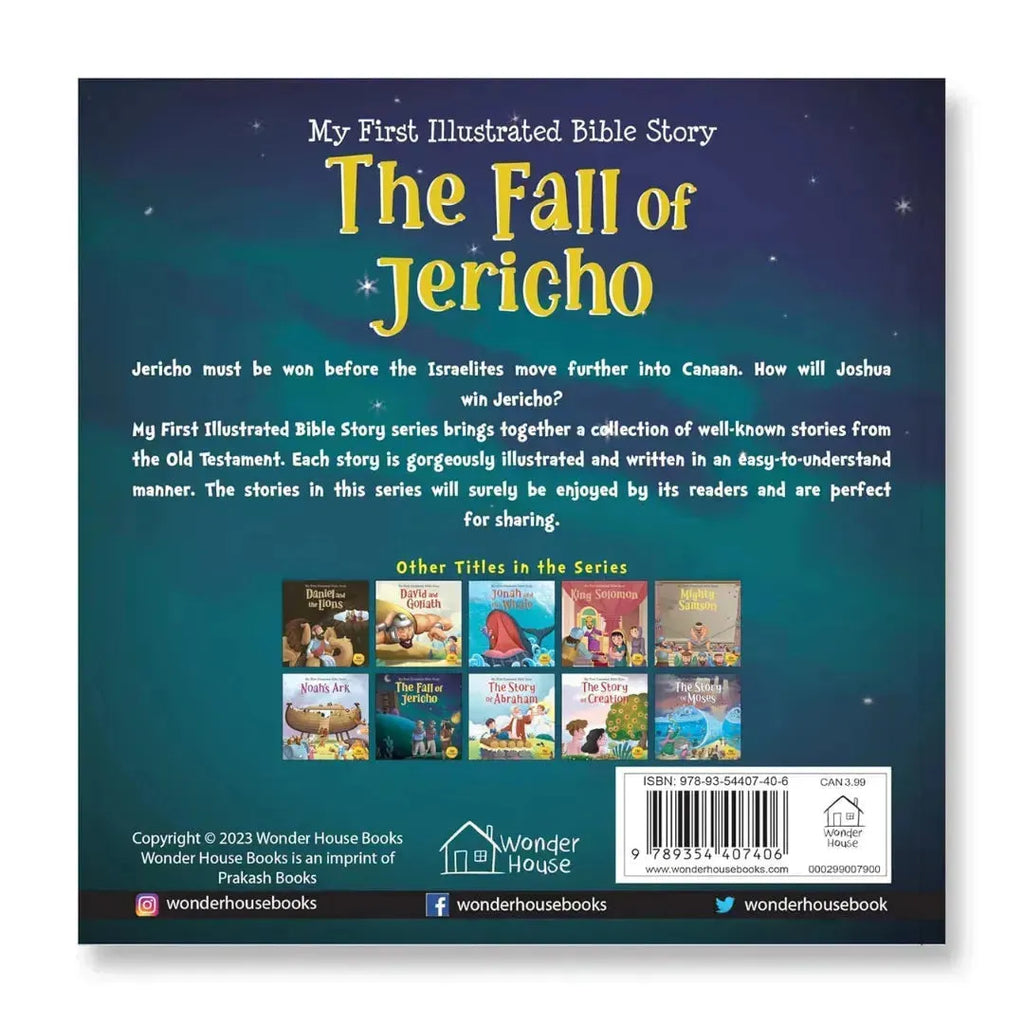 Wonder House My First Illustrated Bible Story: The Fall of Jericho - Naivri