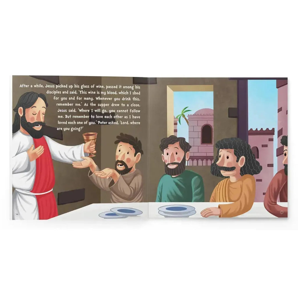 Wonder House My First Illustrated Bible Story: The Last Supper - Naivri