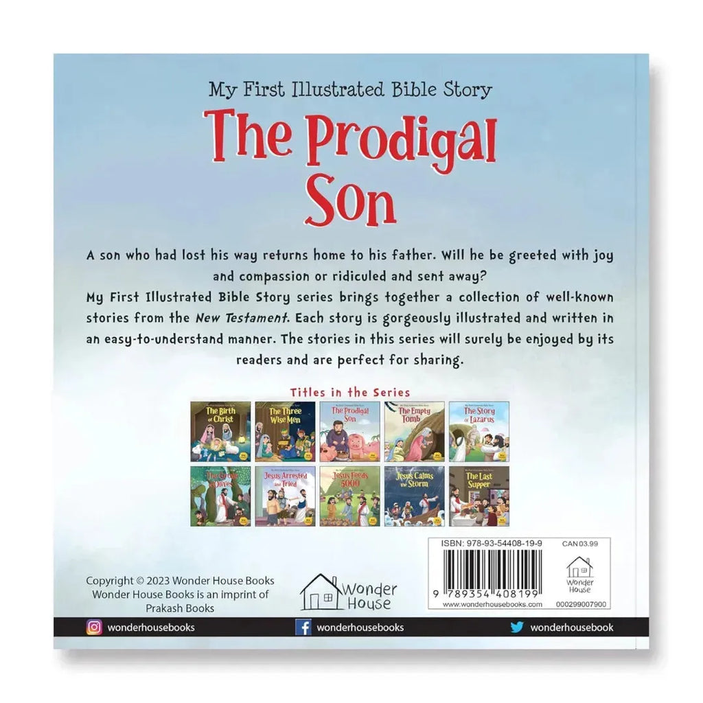 Wonder House My First Illustrated Bible Story: The Prodigal Son - Naivri