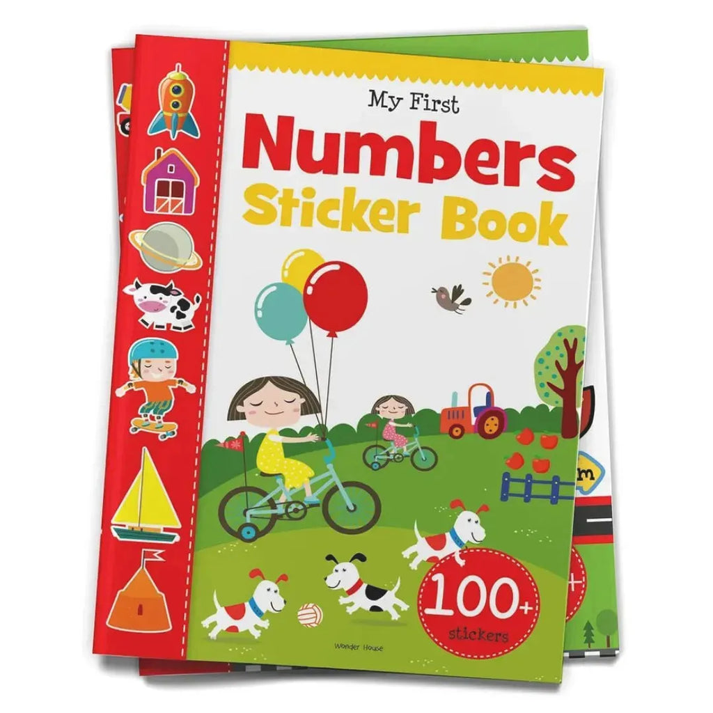 Wonder House My First Numbers Sticker Book - Naivri