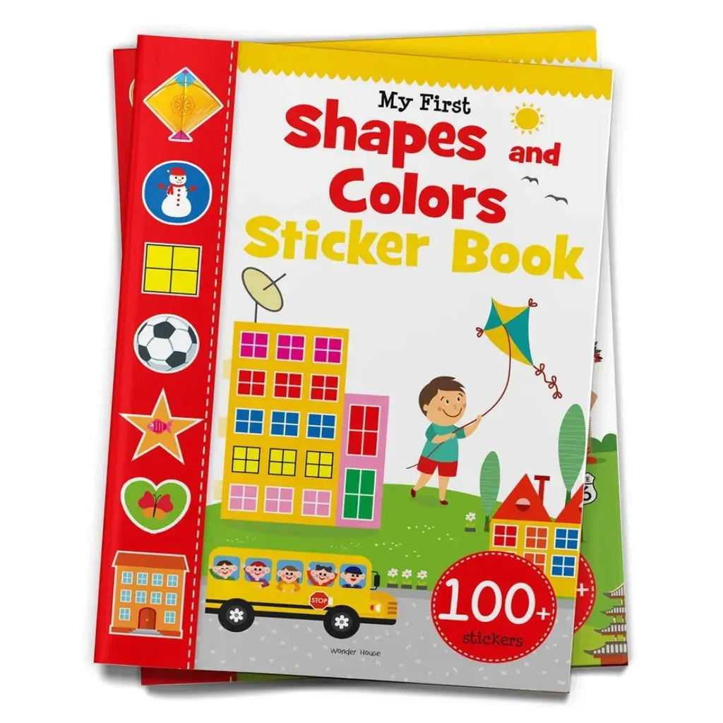 Wonder House My First Shapes and Colours Sticker Book - Naivri