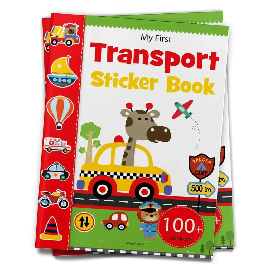 Wonder House My First Transport Sticker Book - Naivri