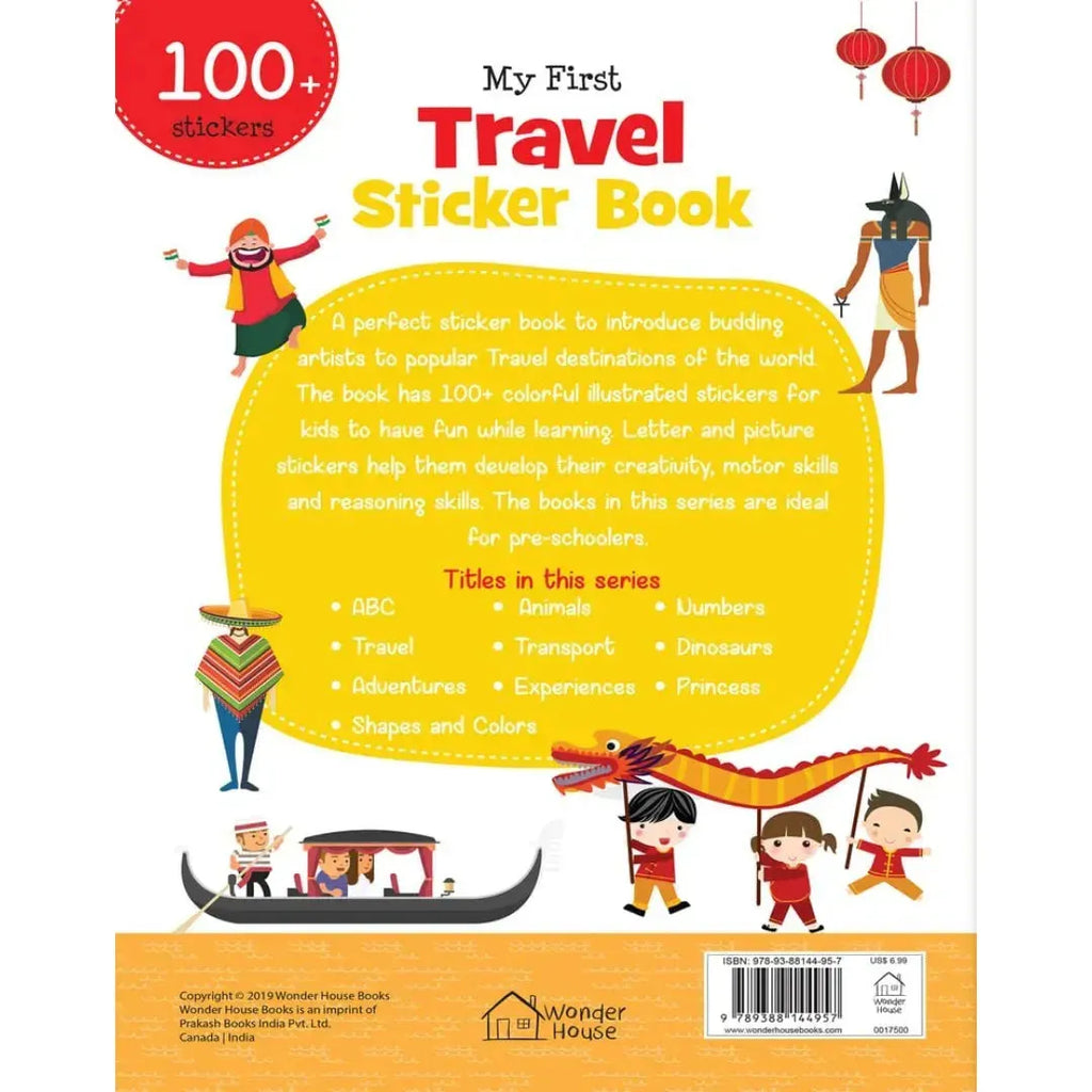 Wonder House My First Travel Sticker Book - Naivri