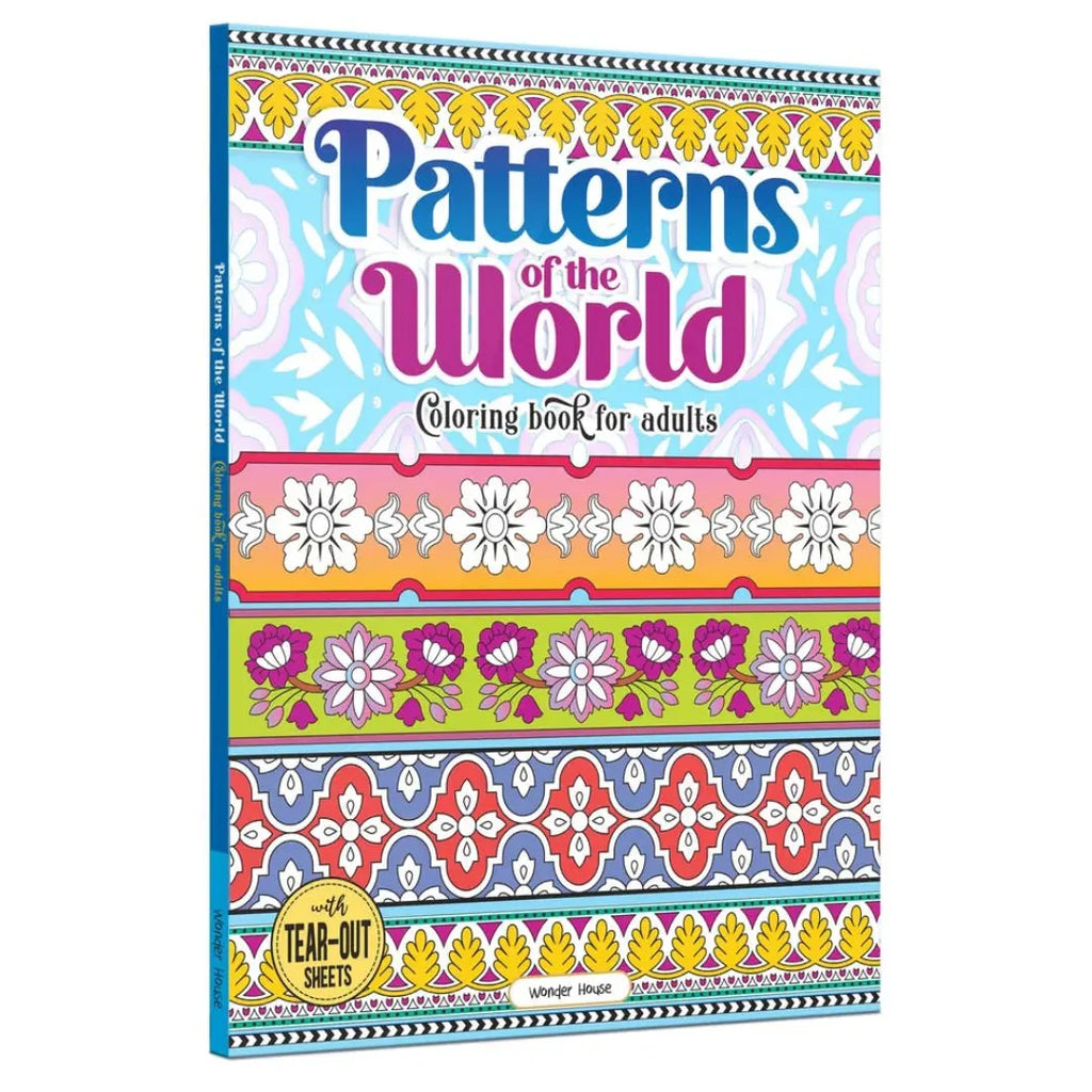 Wonder House Patterns Of The World Coloring Book - Naivri