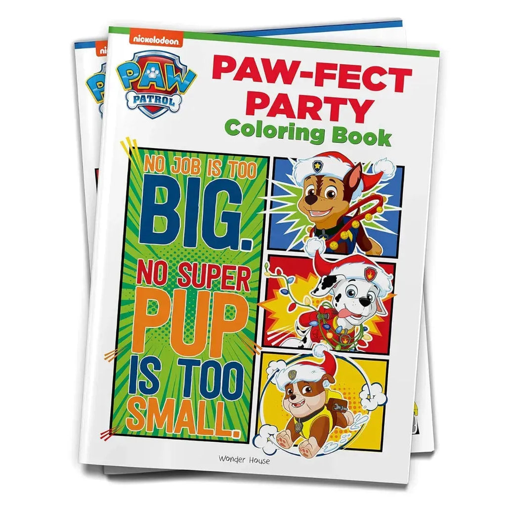 Wonder House Paw-fect Party Paw Patrol Coloring Book - Naivri