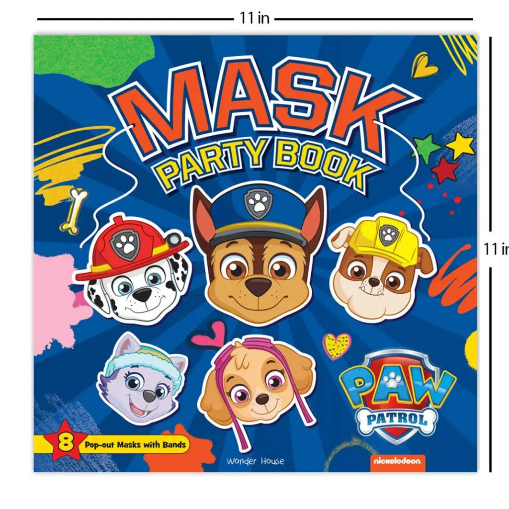 Wonder House Paw Patrol Mask Party Book - Naivri