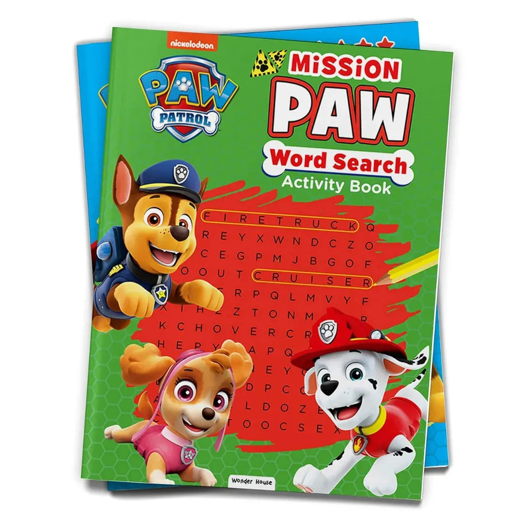 Wonder House Paw Patrol Mission Paw Word Search Activity Book - Naivri