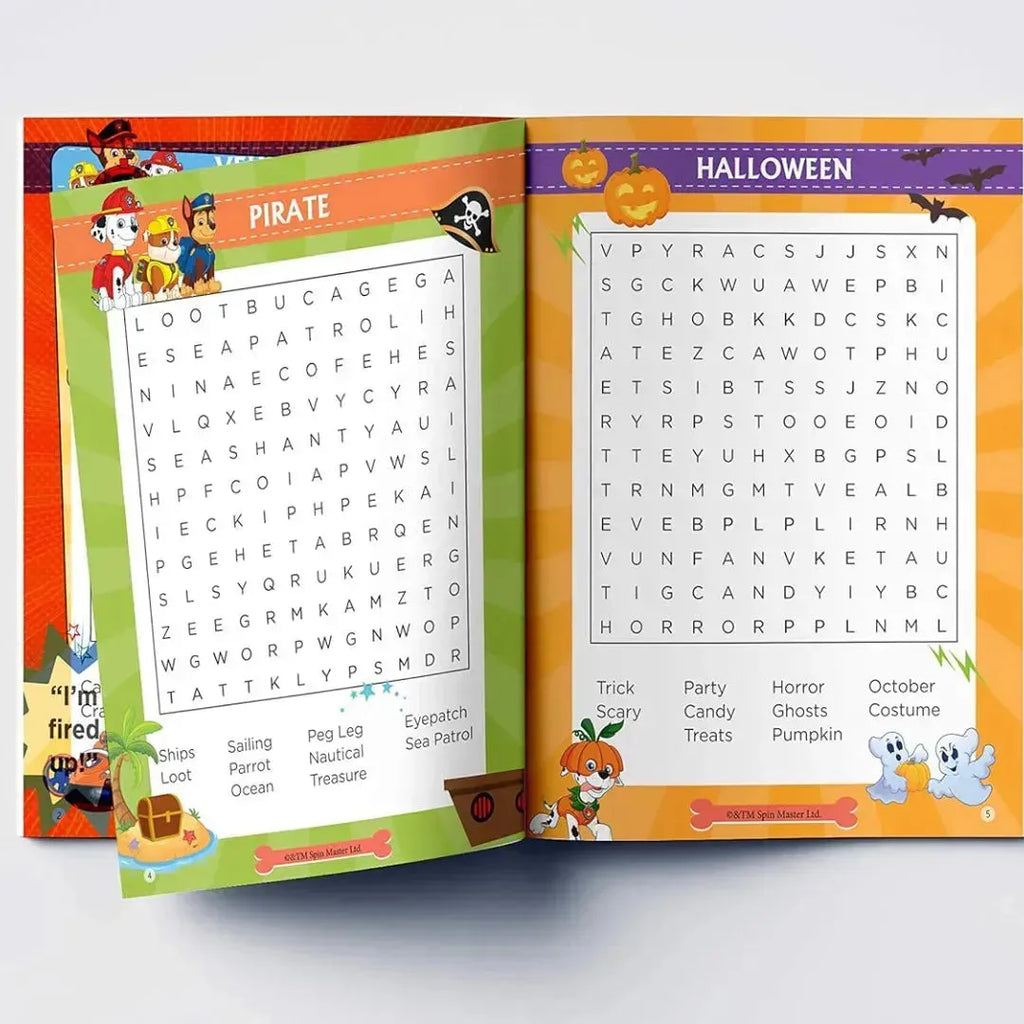 Wonder House Paw Patrol Mission Paw Word Search Activity Book - Naivri