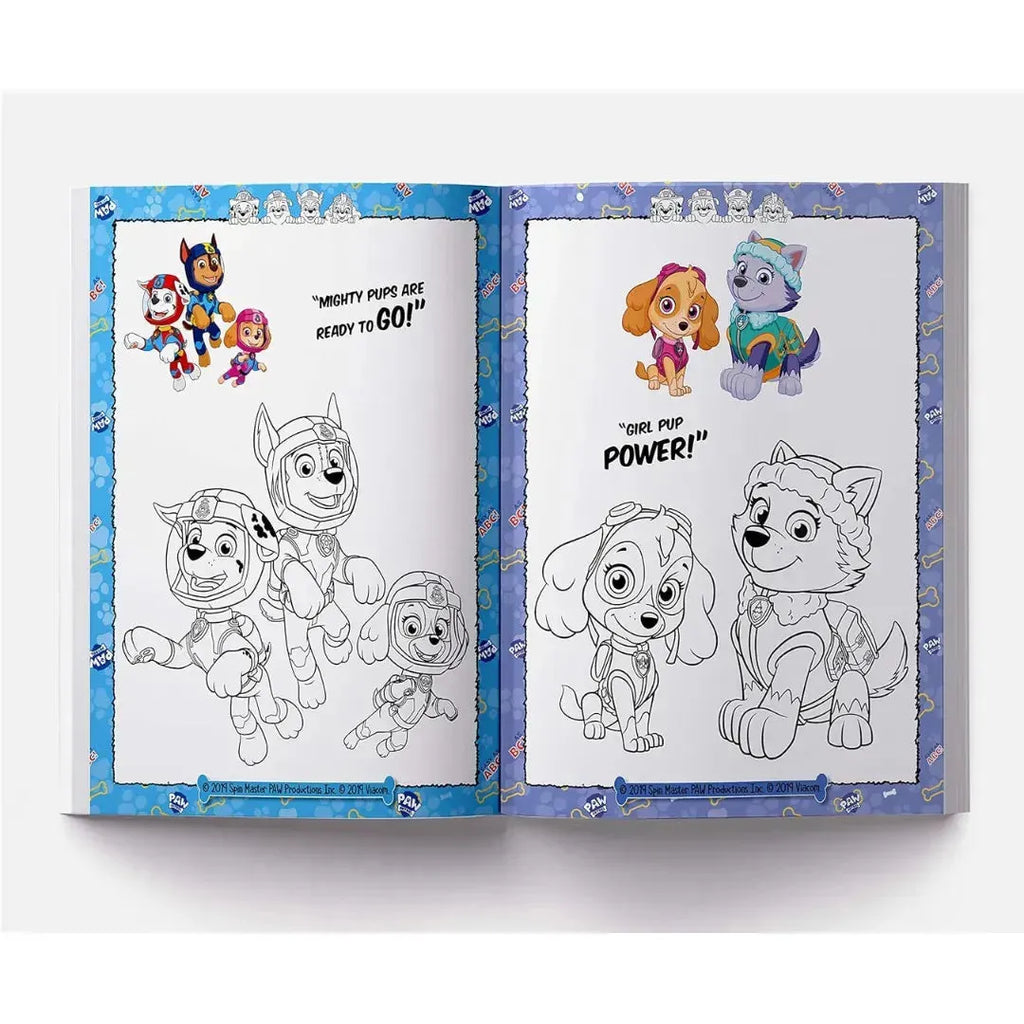 Wonder House Paw Patrol On A Ruff-Ruff Rescue Coloring Book - Naivri