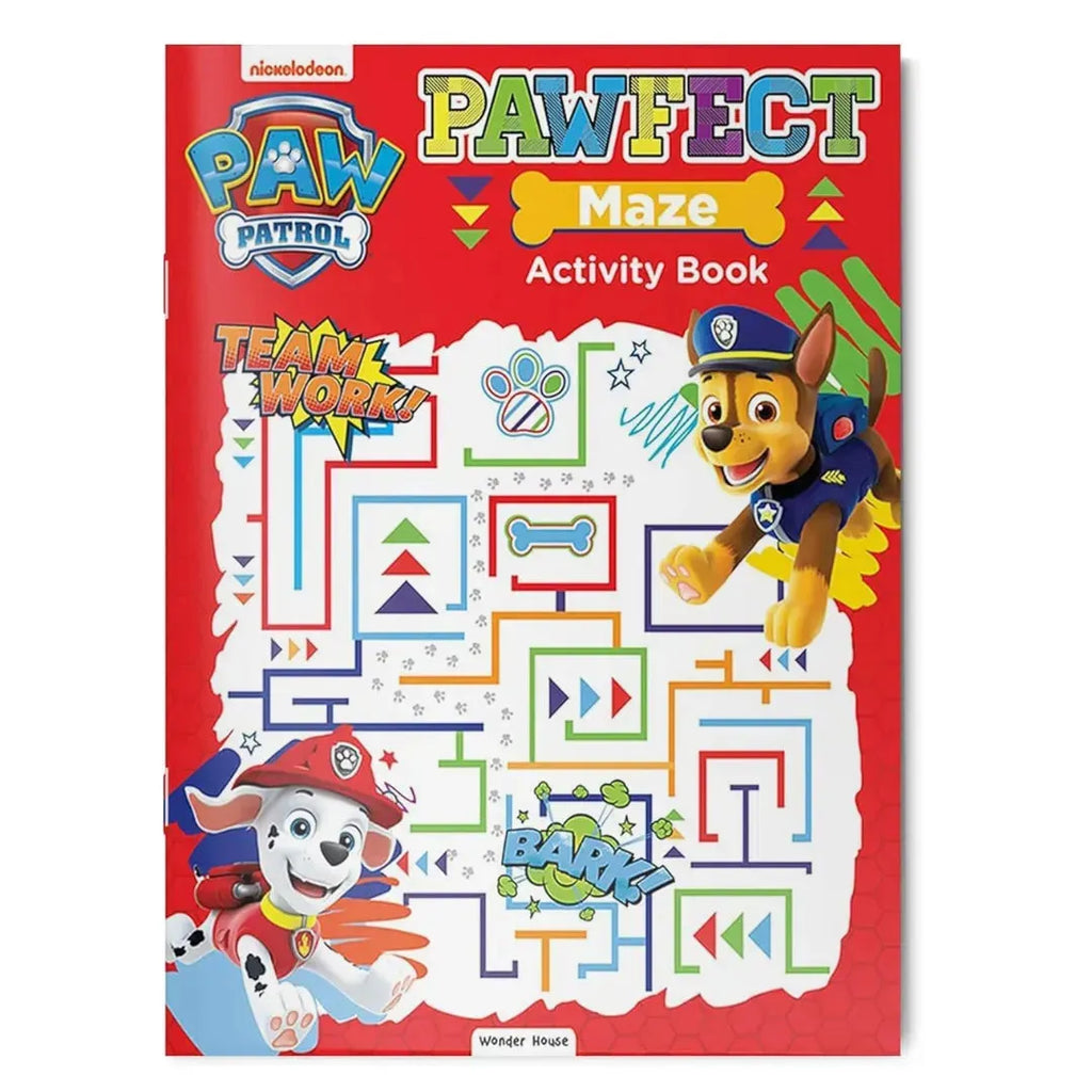 Wonder House Paw Patrol Pawfect Maze Activity book - Naivri