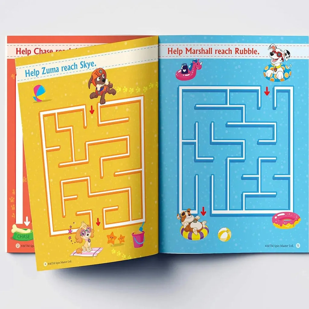 Wonder House Paw Patrol Pawfect Maze Activity book - Naivri