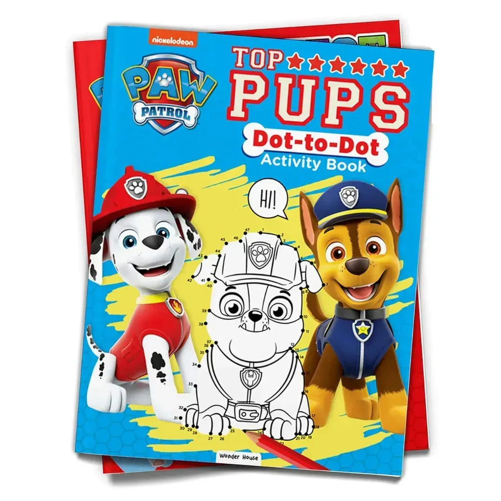 Wonder House Paw Patrol Top Pups Dot to Dot Activity Book - Naivri