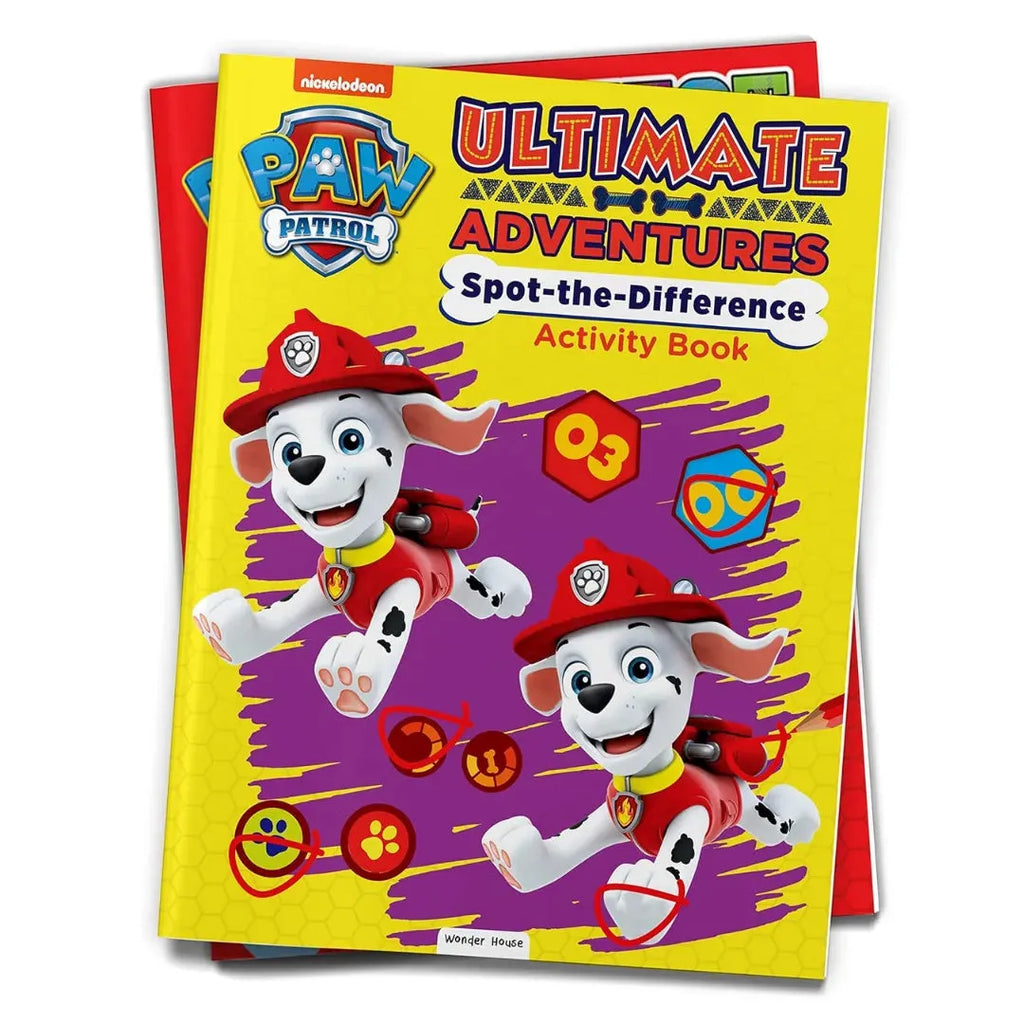 Wonder House Paw Patrol Ultimate Adventures Spot The Difference Activity Book - Naivri