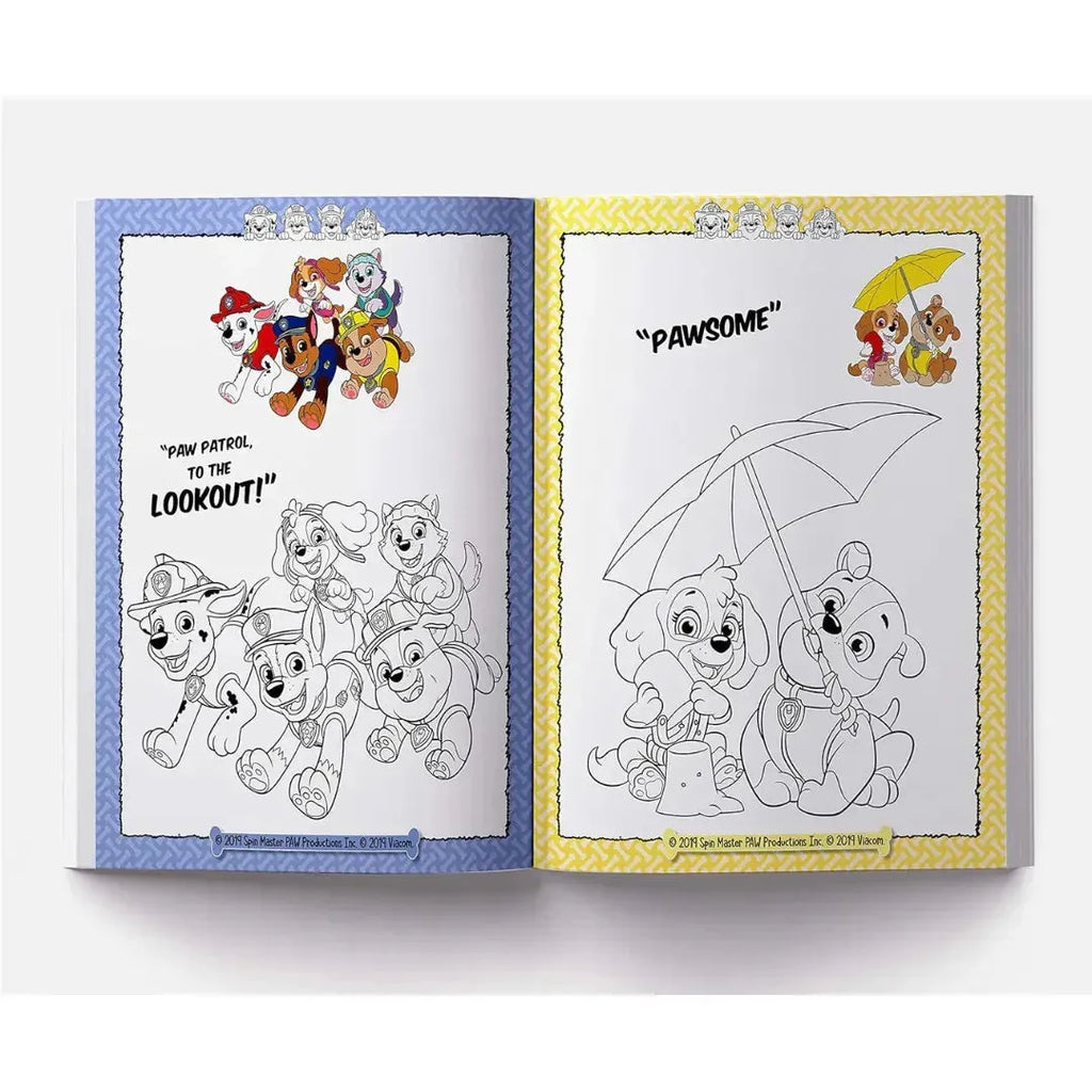 Wonder House Pawfect Team Paw Patrol Coloring Book - Naivri