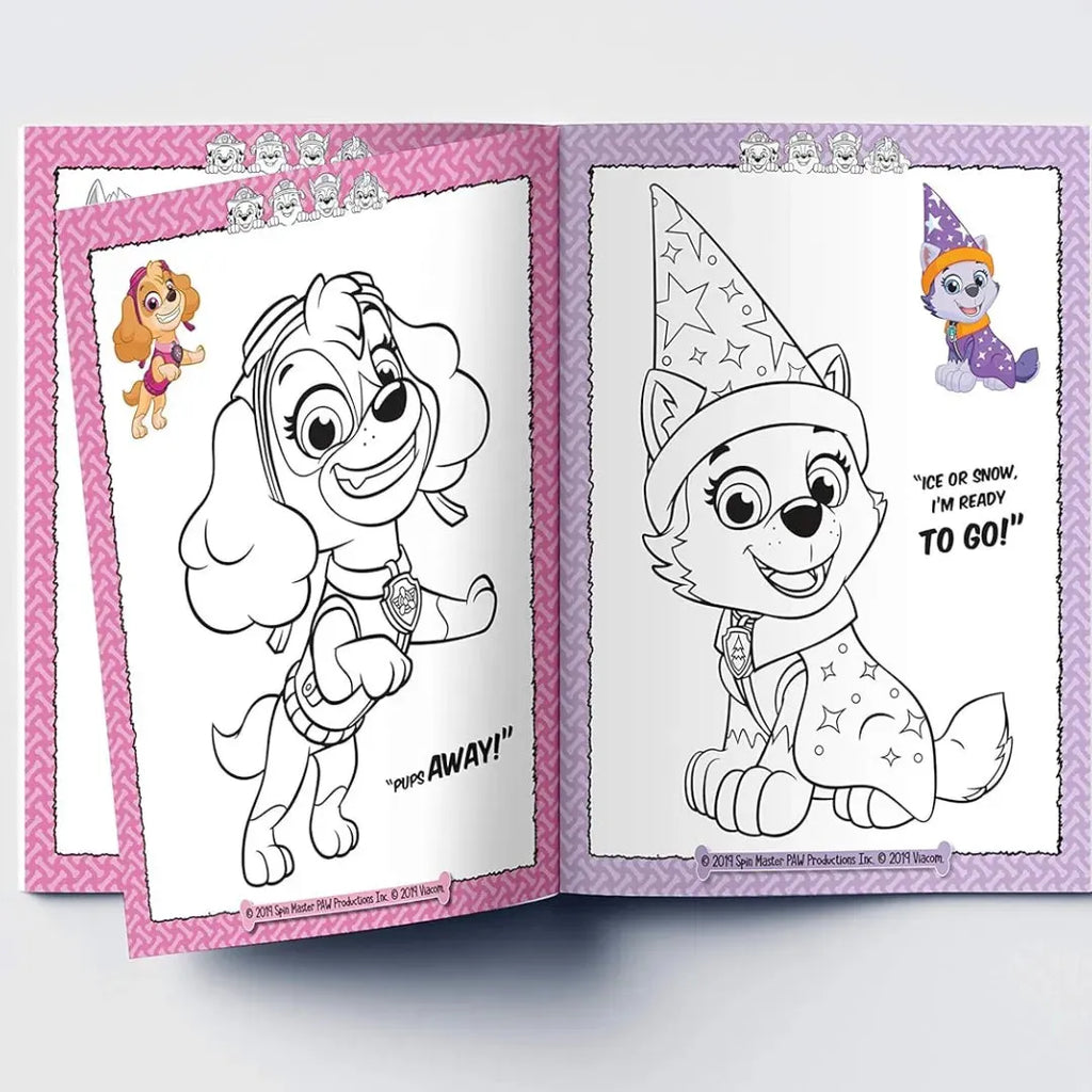 Wonder House Pawfect Team Paw Patrol Coloring Book - Naivri