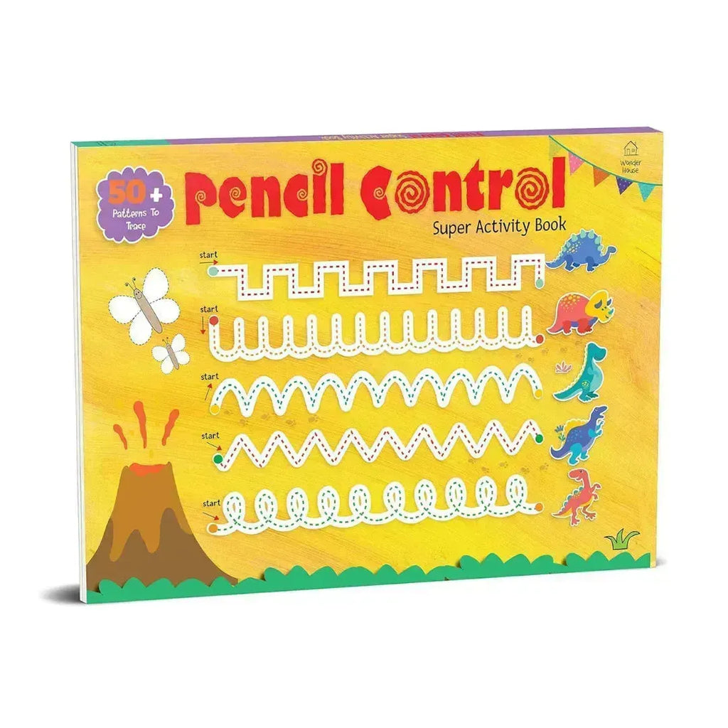 Wonder House Pencil Control Super Activity Book - Naivri