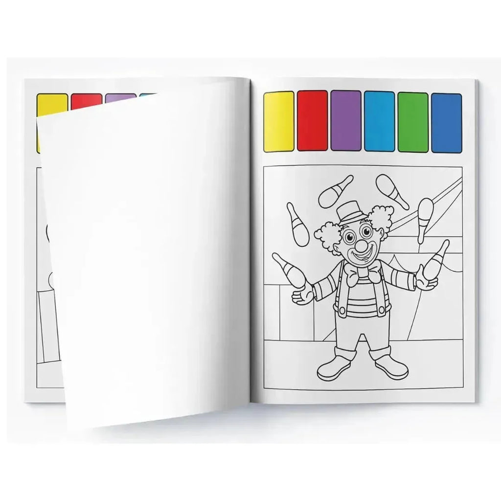 Wonder House Pick and Paint Coloring Activity Book Carnival - Naivri