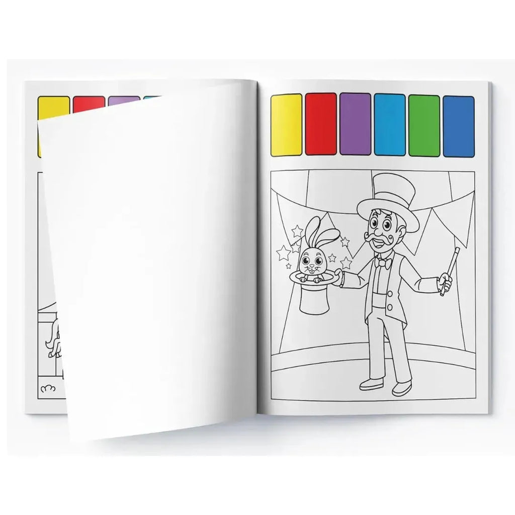 Wonder House Pick and Paint Coloring Activity Book Carnival - Naivri