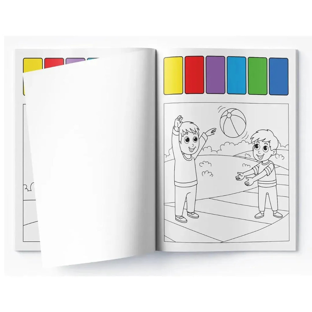 Wonder House Pick and Paint Coloring Activity Book Park Fun - Naivri