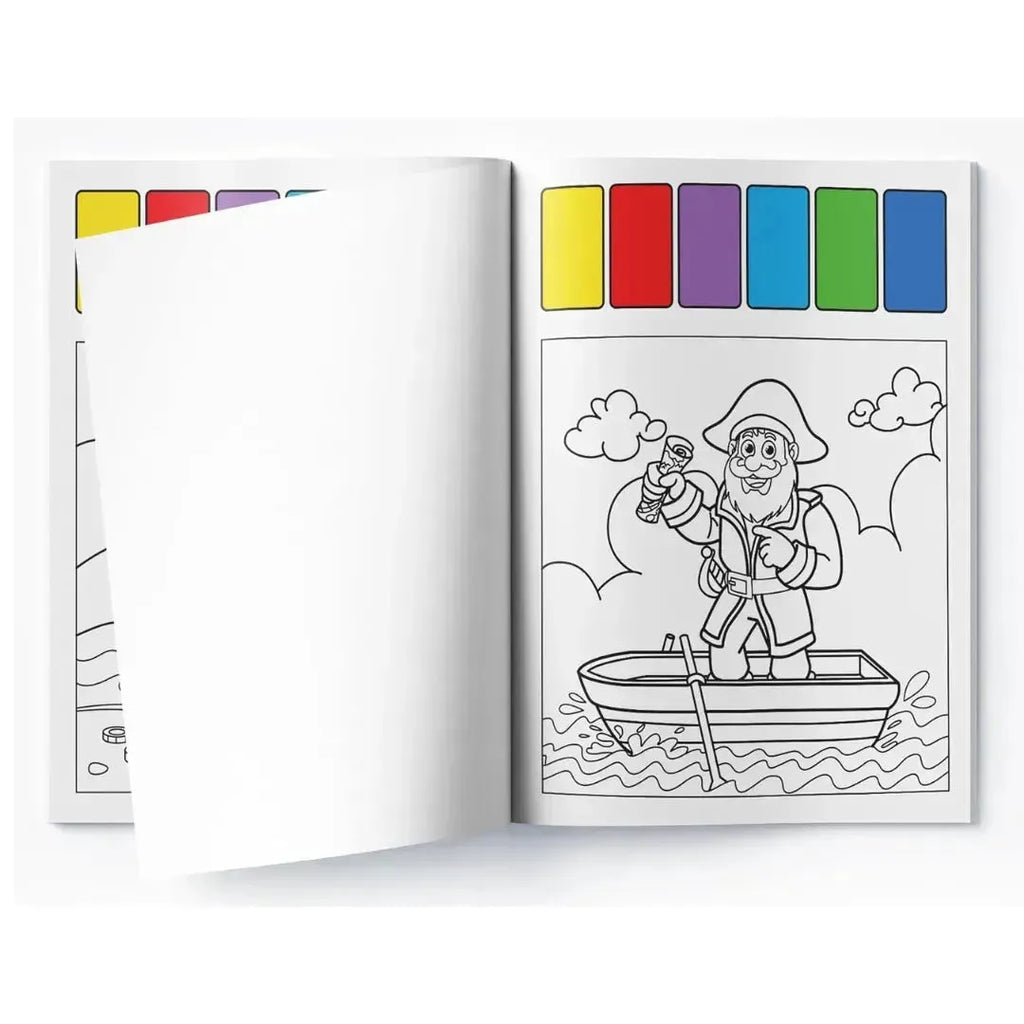 Wonder House Pick and Paint Coloring Activity Book Pirates - Naivri