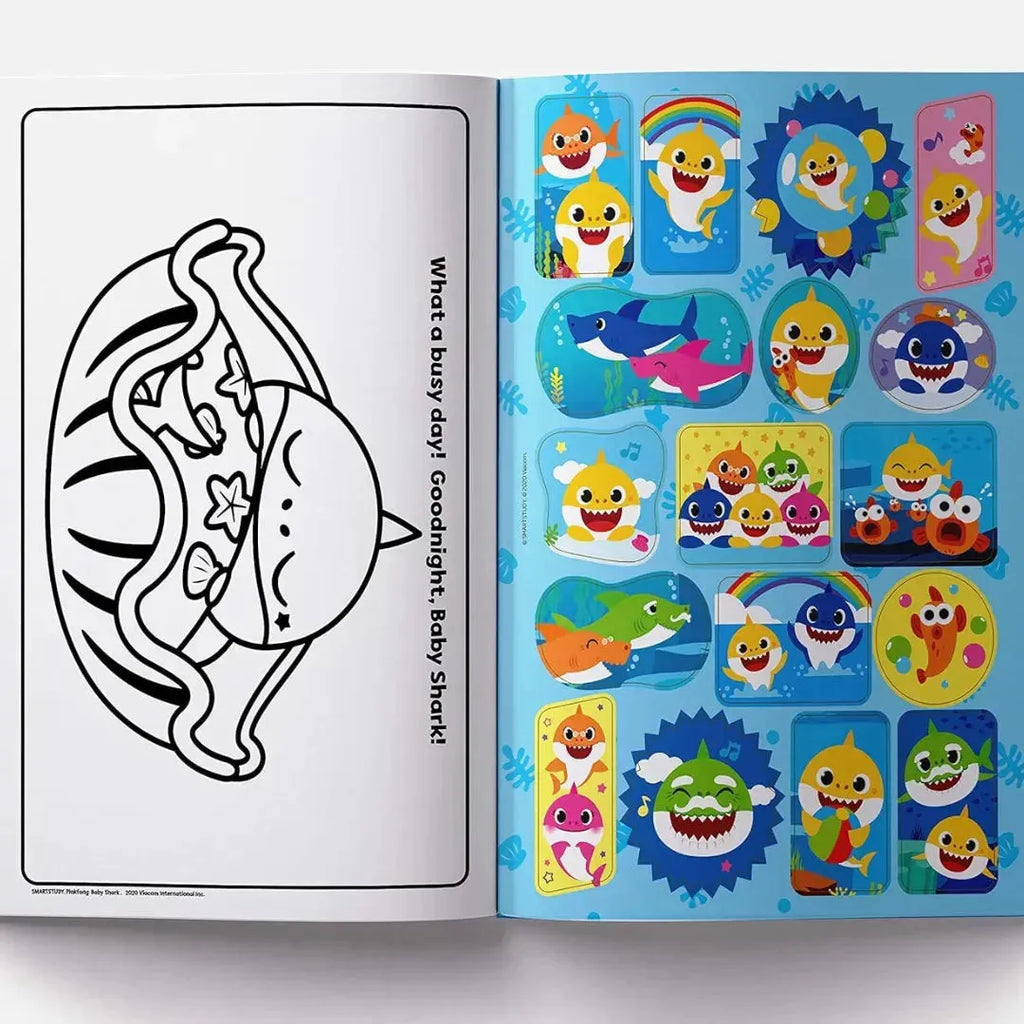 Wonder House Pinkfong Baby Shark Jawsome Coloring And Activity Book - Naivri