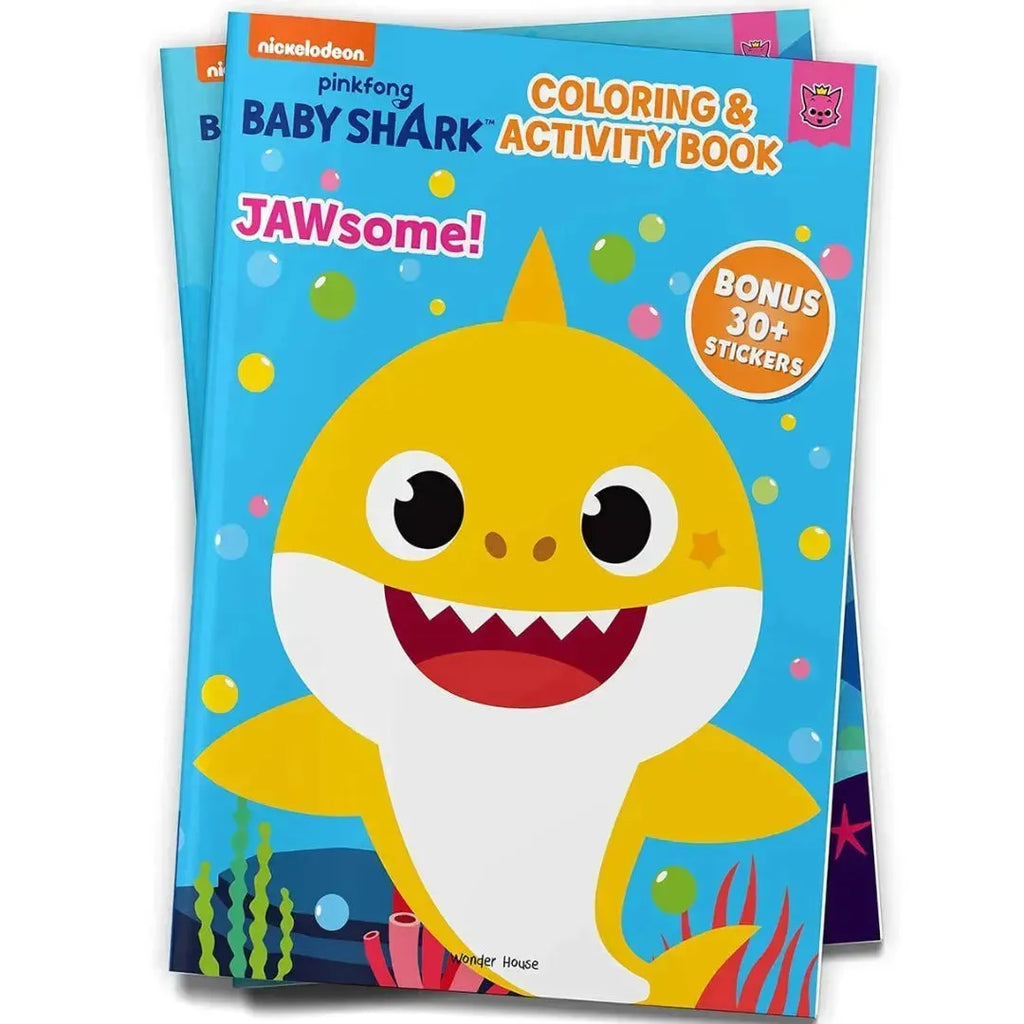 Wonder House Pinkfong Baby Shark Jawsome Coloring And Activity Book - Naivri