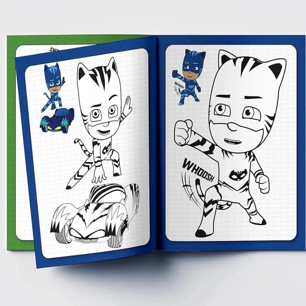 Wonder House PJ Masks All Shout Hooray Coloring Book - Naivri