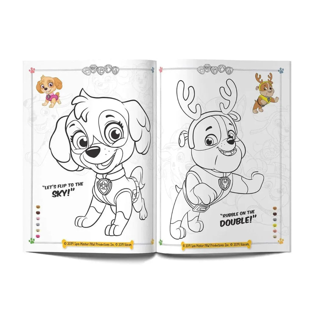 Wonder House Puptacular Paw Patrol Coloring Book - Naivri