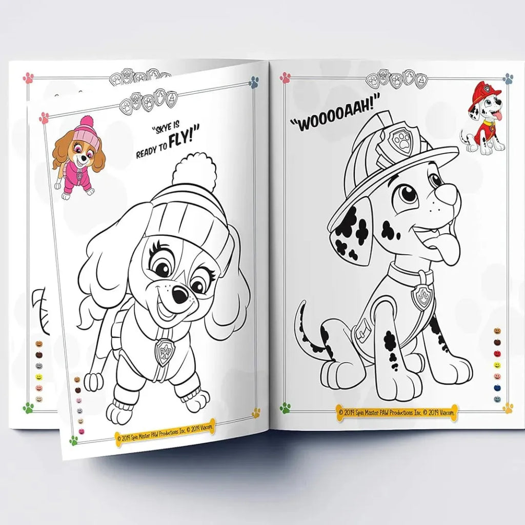 Wonder House Puptacular Paw Patrol Coloring Book - Naivri