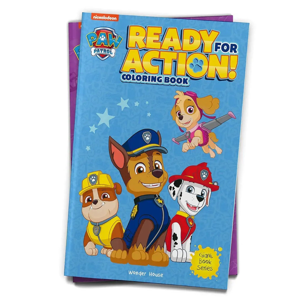 Wonder House Ready For Action Paw Patrol Giant Coloring Book - Naivri