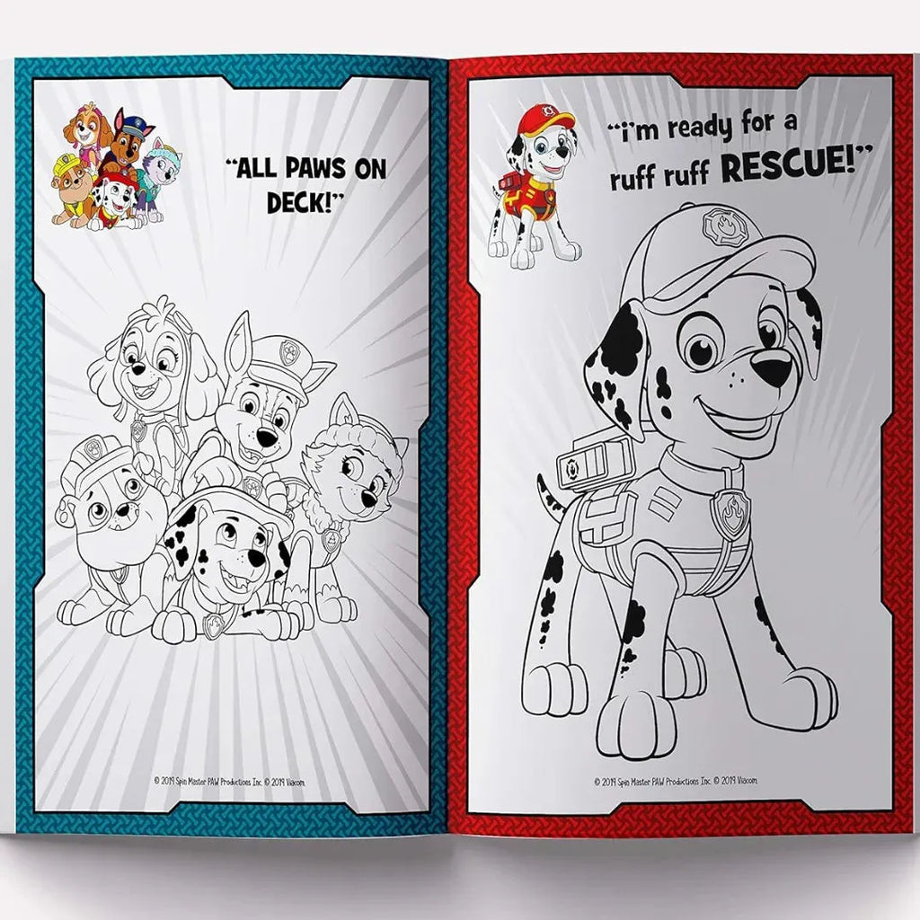 Wonder House Ready For Action Paw Patrol Giant Coloring Book - Naivri