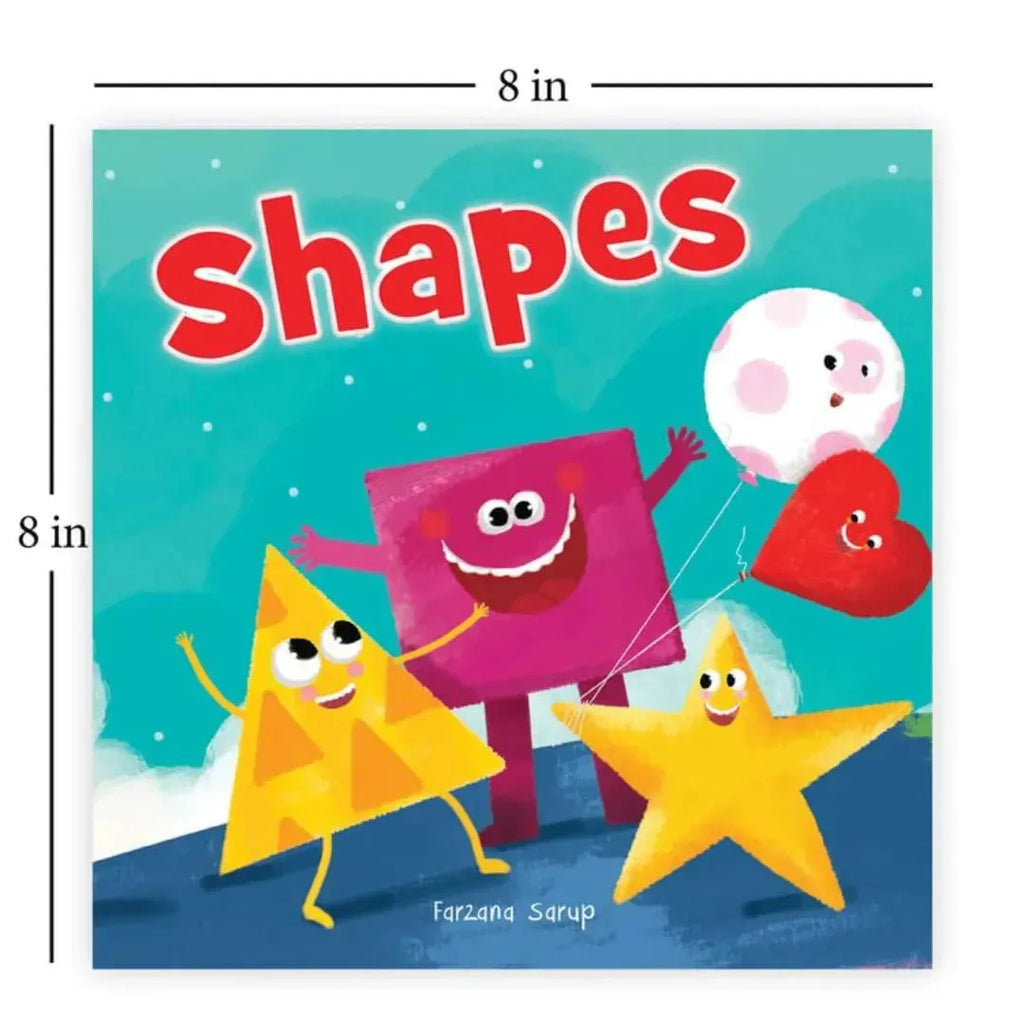 Wonder House Shapes - Illustrated Book On Shapes - Naivri