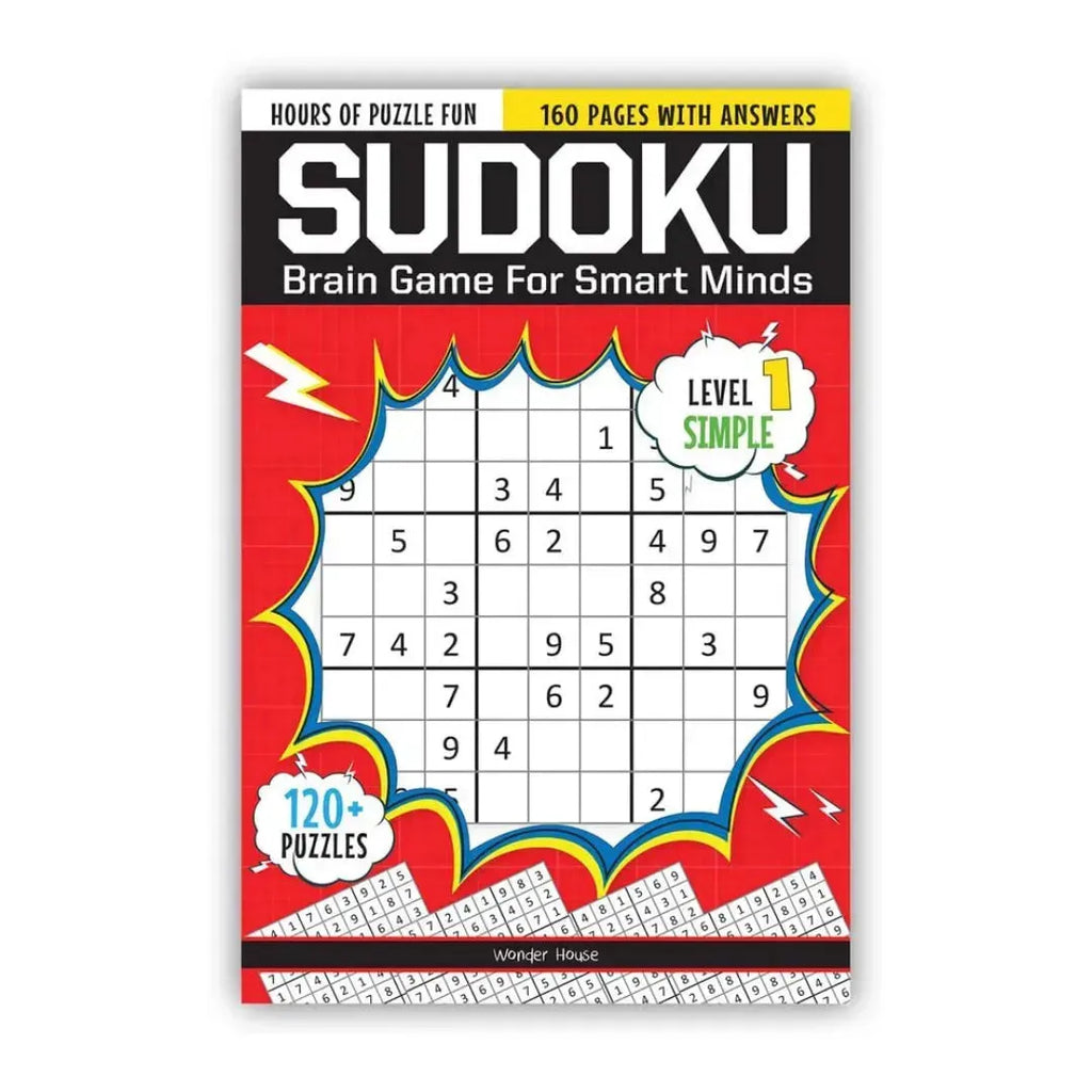 Wonder House Sudoku Brain Games For Smart Minds Level 1 Simple - Naivri