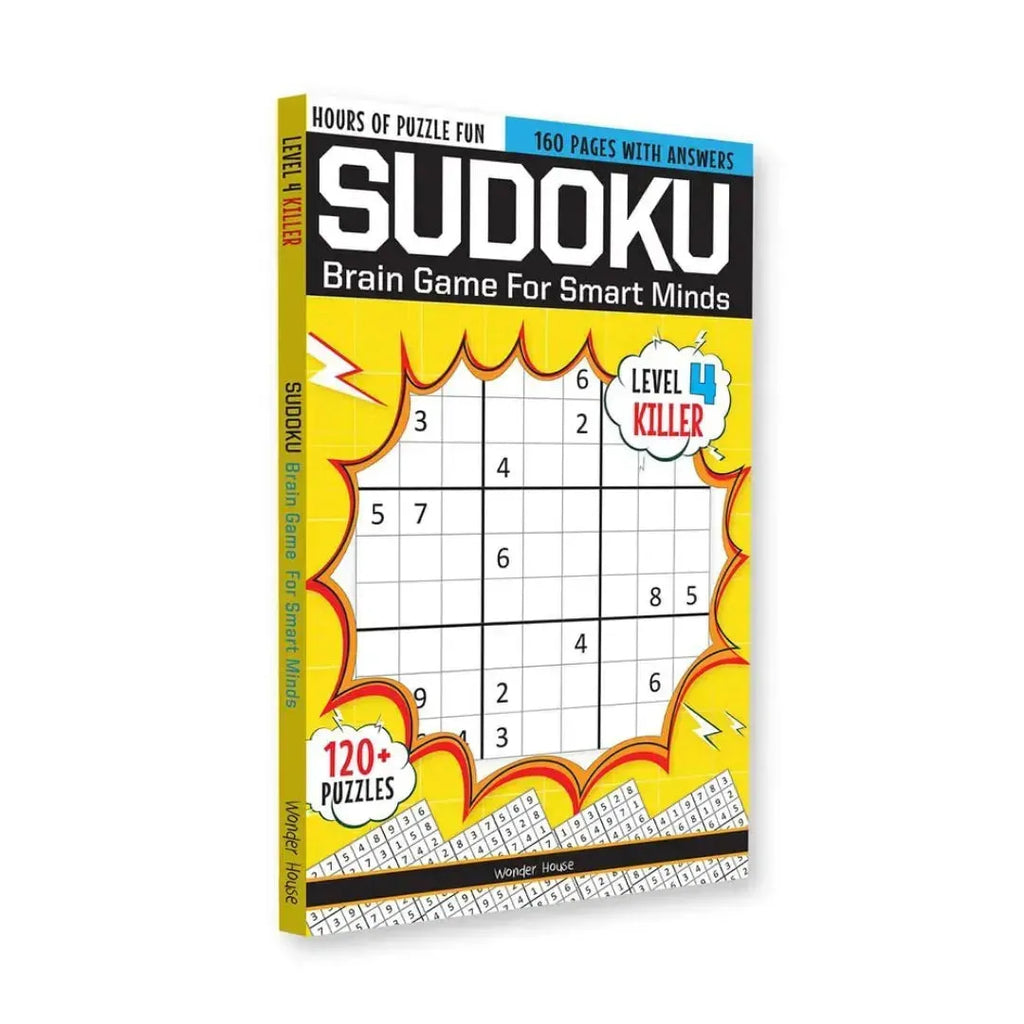 Wonder House Sudoku Brain Games For Smart Minds Level 4 Killer - Naivri