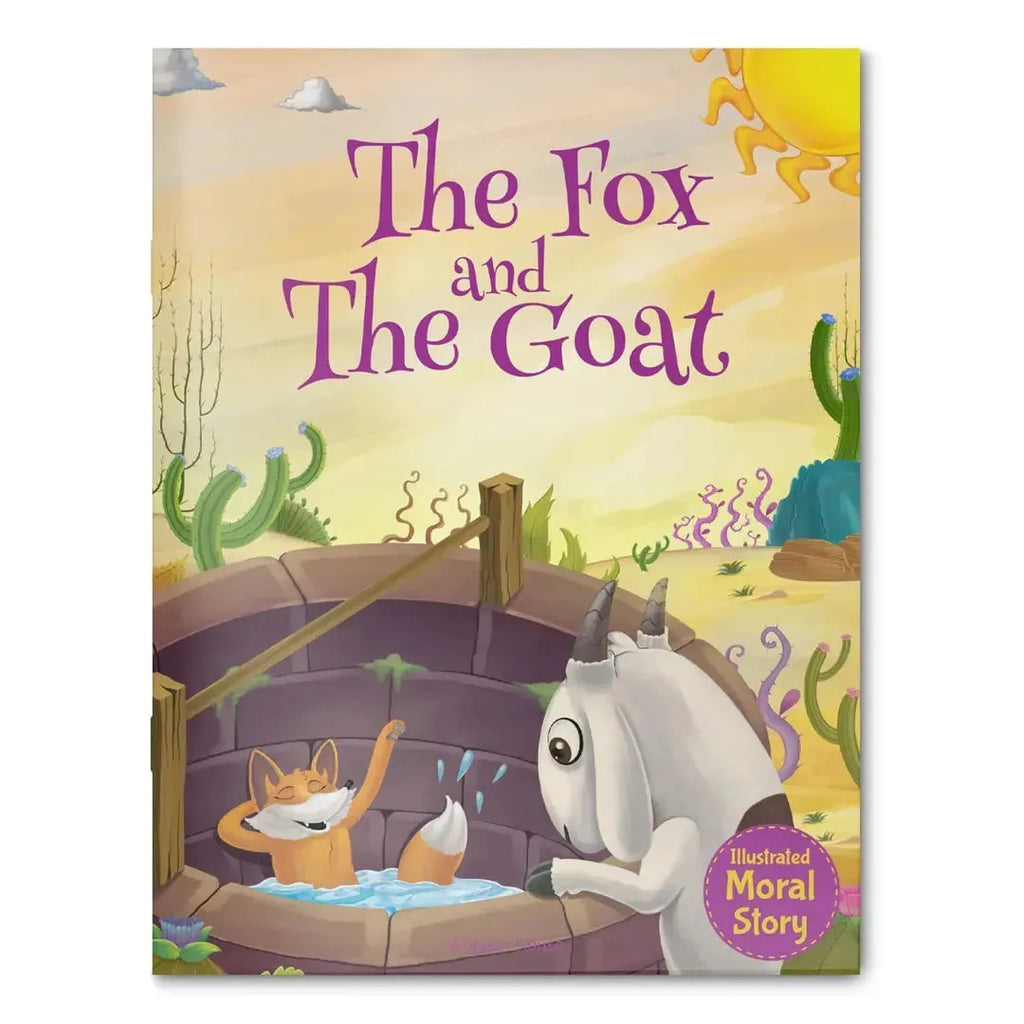 Wonder House The Fox and the Goat - Illustrated Moral Story for Children - Naivri