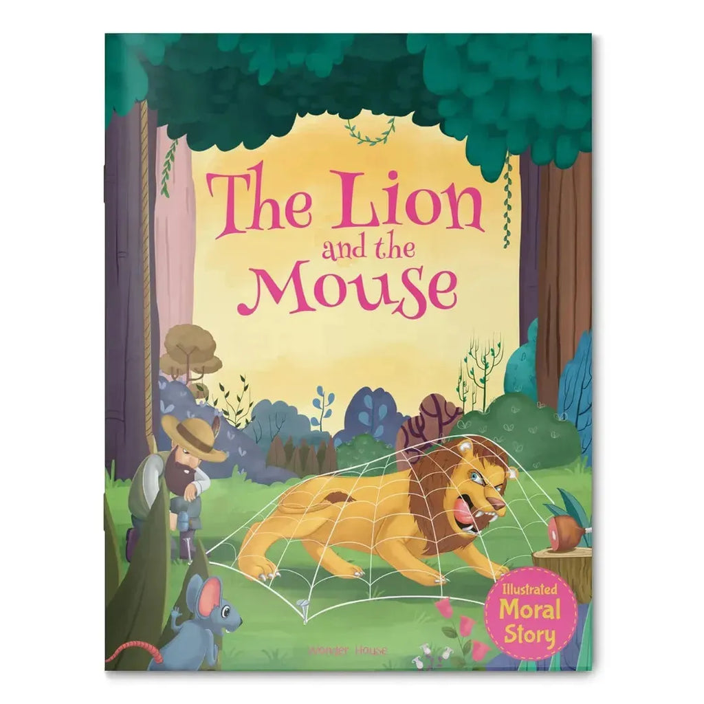 Wonder House The Lion and the Mouse - Illustrated Moral Story for Children - Naivri