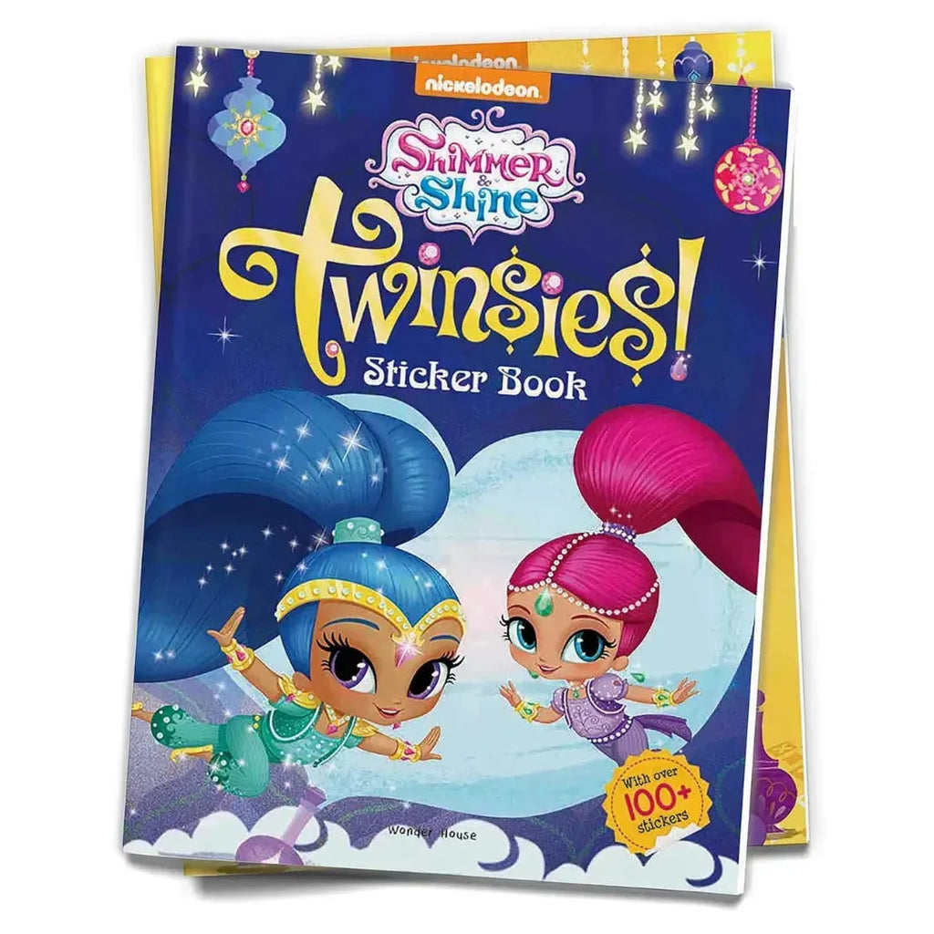 Wonder House Twinsies Sticker Book Shimmer And Shine - Naivri