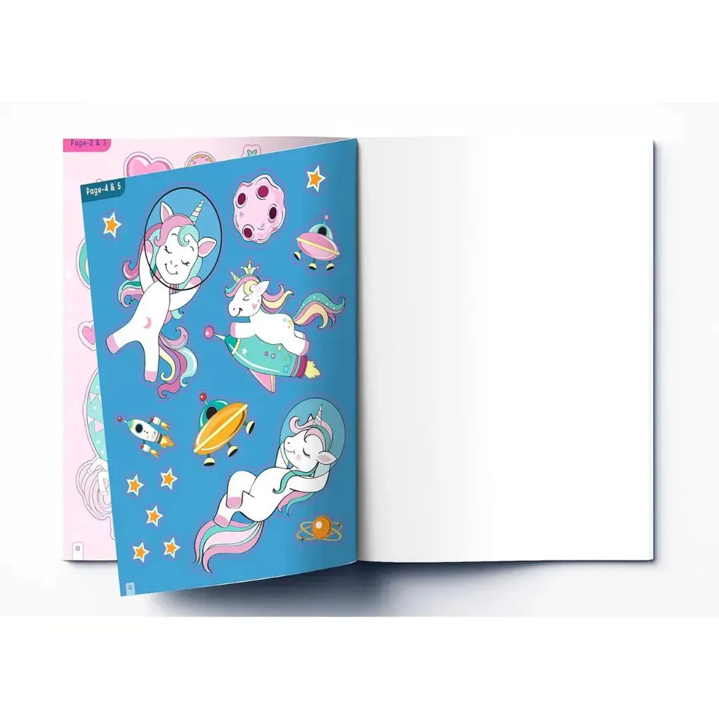 Wonder House Unicorn Reusable Sticker Book - Naivri