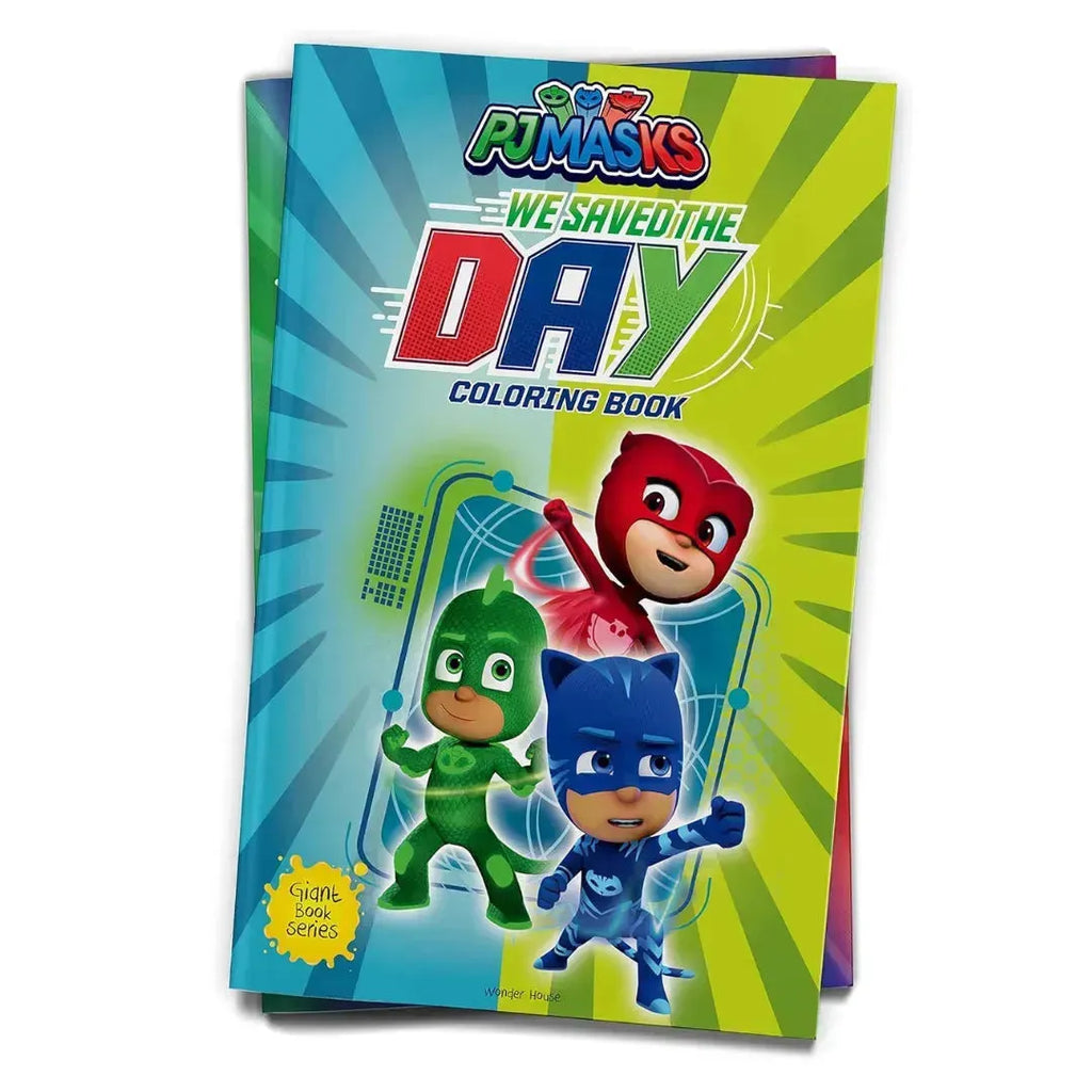 Wonder House We saved the Day PJ Masks Giant Coloring Book - Naivri