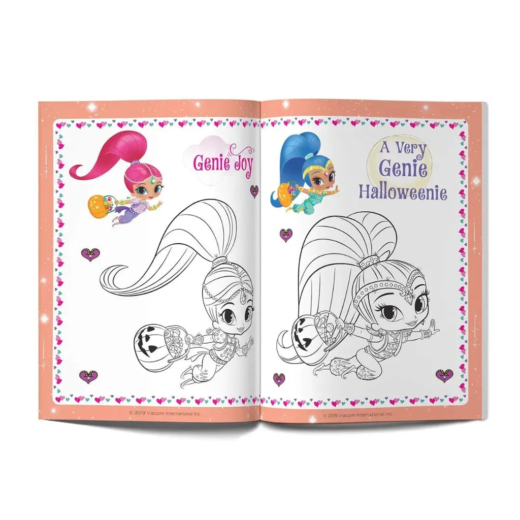 Wonder House What's Your Wish? Coloring Book Shimmer & Shine - Naivri