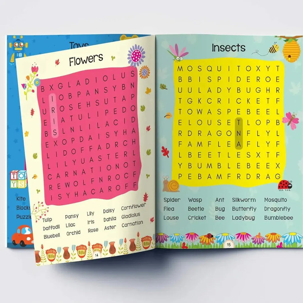 Wonder House Word Search First Activity Book - Naivri