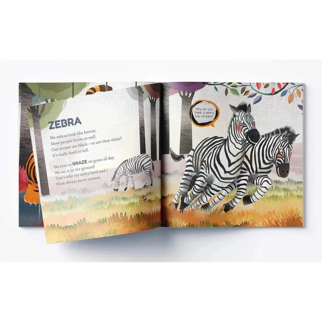 Wonder House Zoo - Illustrated Book On Zoo Animals (Let's Talk Series) - Naivri